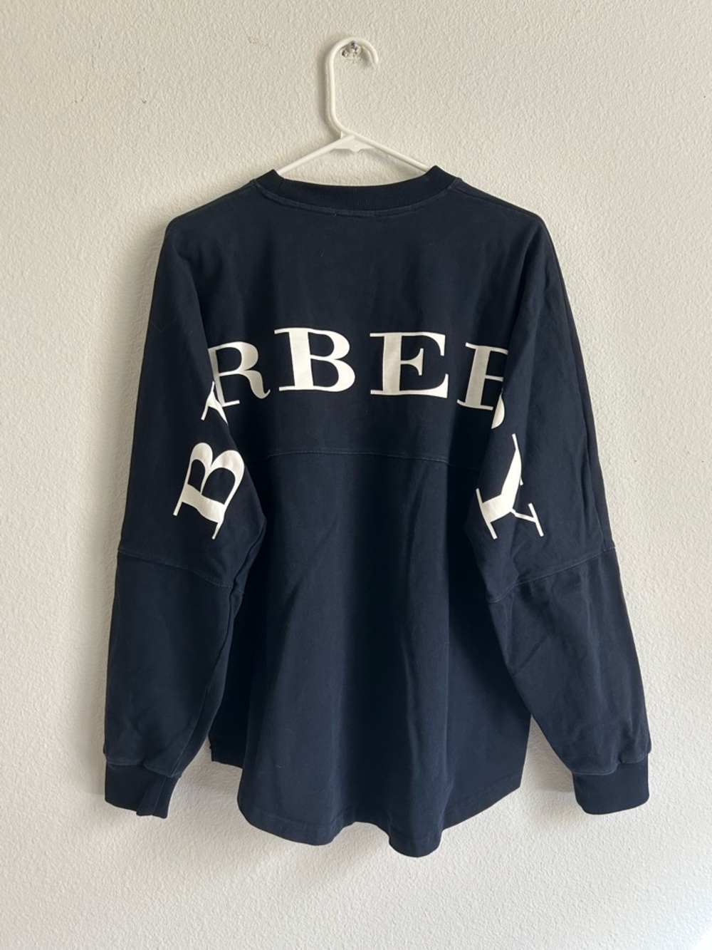 Burberry Logo Sweatshirt - Navy